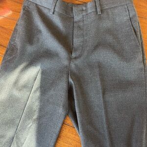 Boys Ralph Lauren Classic Dress Pants in Charcoal Gray